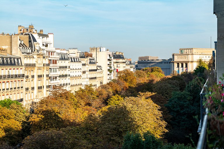Par059 - Cobertura de luxo em Paris com terraço