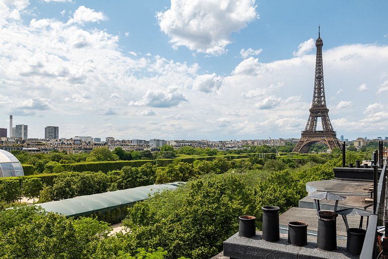 Par001 - Luxury penthouse available for Paris 2024