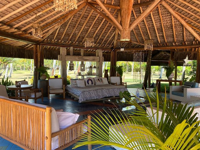 Bah011 - Casa frente mar com piscina em Arraial D'ajuda