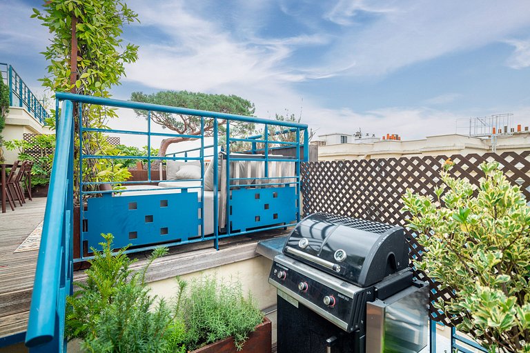 Par079 - Luxury one bedroom penthouse in Invalides