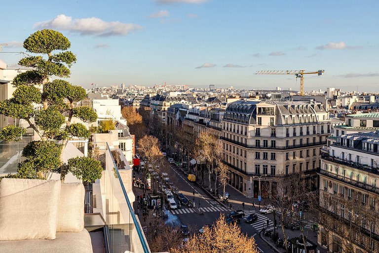 Par006 - Cobertura unica em Paris para alugar