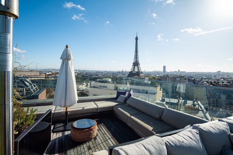 Par017 - Breathtaking penthouse in Paris