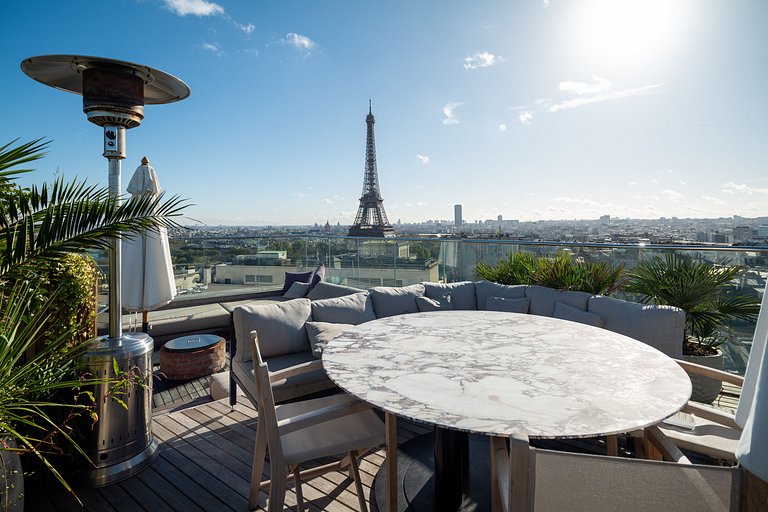 Par017 - Breathtaking penthouse in Paris