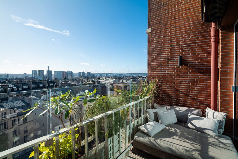 Par017 - Breathtaking penthouse in Paris
