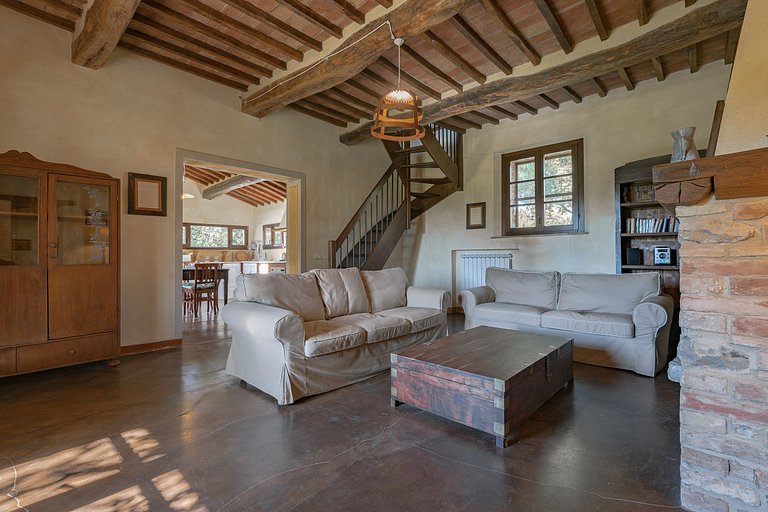 Tus006 - Villa in the wine region in Tuscany