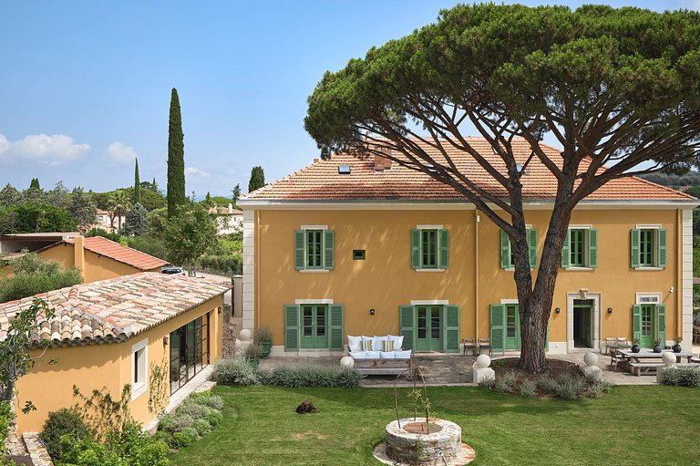 Azu002 - Una villa del siglo XIX cerca de Saint-Tropez