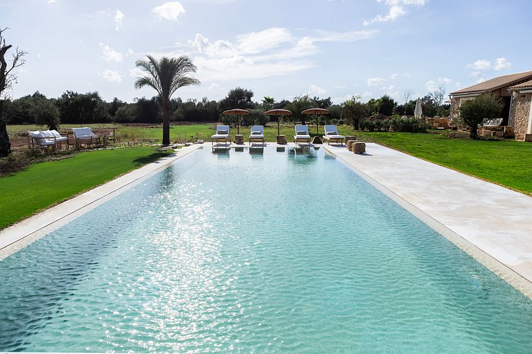 Mal015 - Villa de lujo en el sureste de Mallorca.