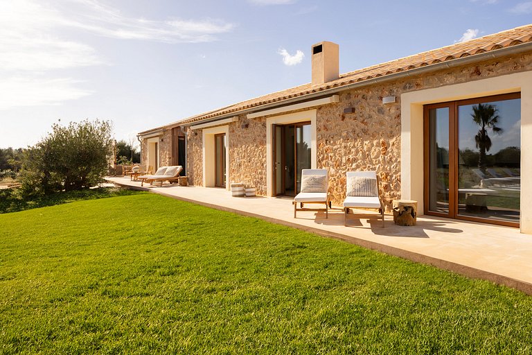 Mal015 - Villa de luxe dans le sud-est de Majorque.
