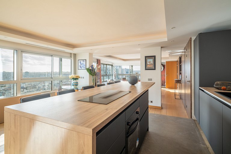 Par090 - Penthouse nid d'aigle à Paris 15