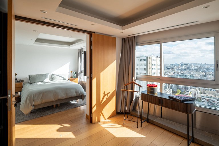 Par090 - Penthouse nid d'aigle à Paris 15