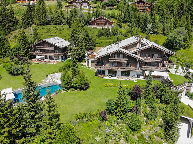 Alp005 - Chalé Excepcional em Crans-Montana