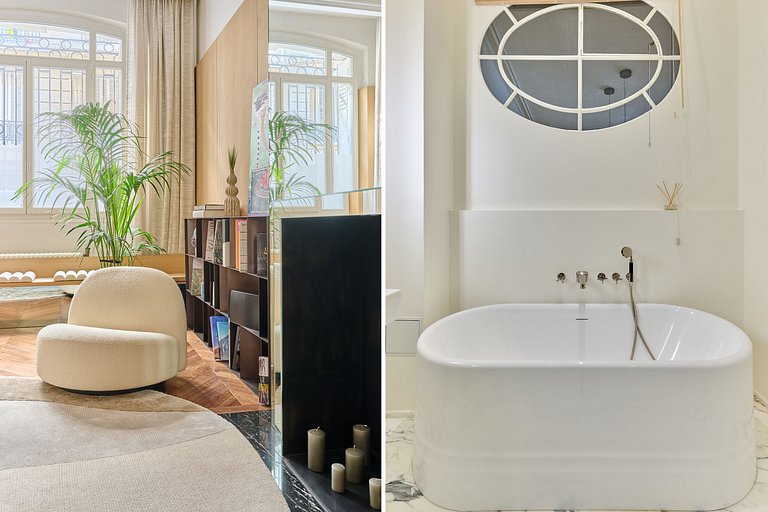 Par038 - Apartamento duplex en Paris 16