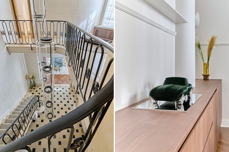 Par038 - Luxury duplex apartment in Paris 16