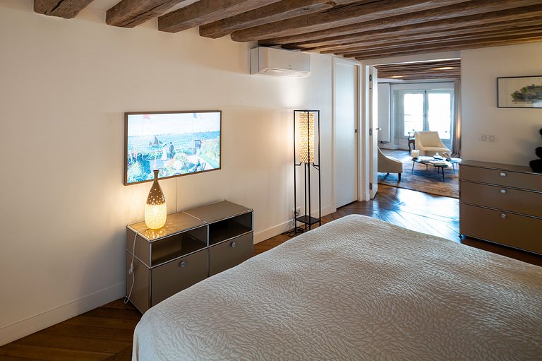 Par055 - Apartamento do luxo no Quai Saint Antoine