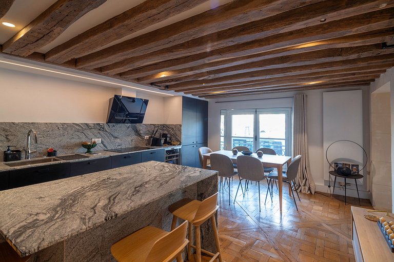 Par055 - Magnífico apartamento en Quai Saint Antoine