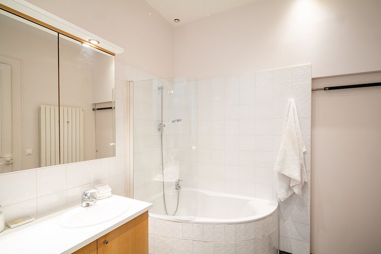 Par102 - Beautiful Haussmann-style apartment with an unobstr
