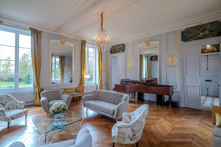 Idf173 - Appartement prestigieux de 3 chambres dans un manoi