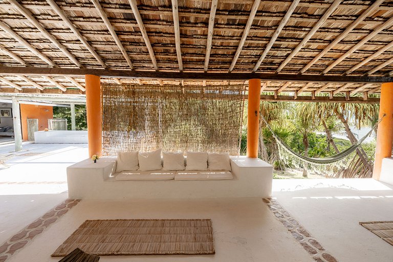 Bah232 - Linda casa rústica na natureza em Caraíva