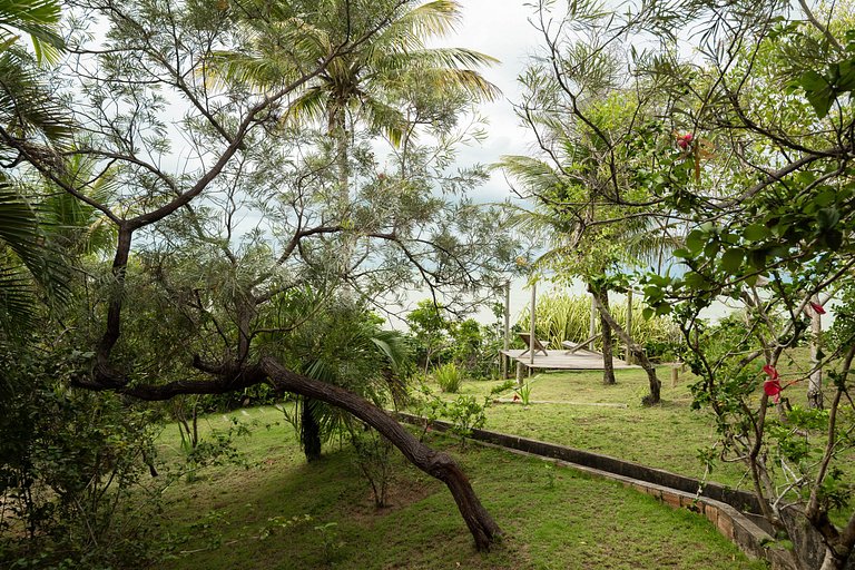 Bah232 - Casa rústica en la naturaleza en Caraíva