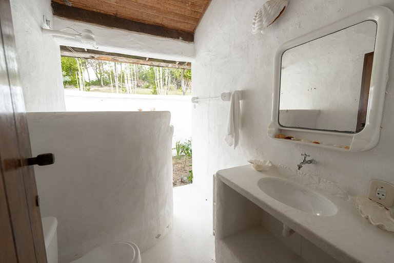 Bah232 - Linda casa rústica na natureza em Caraíva