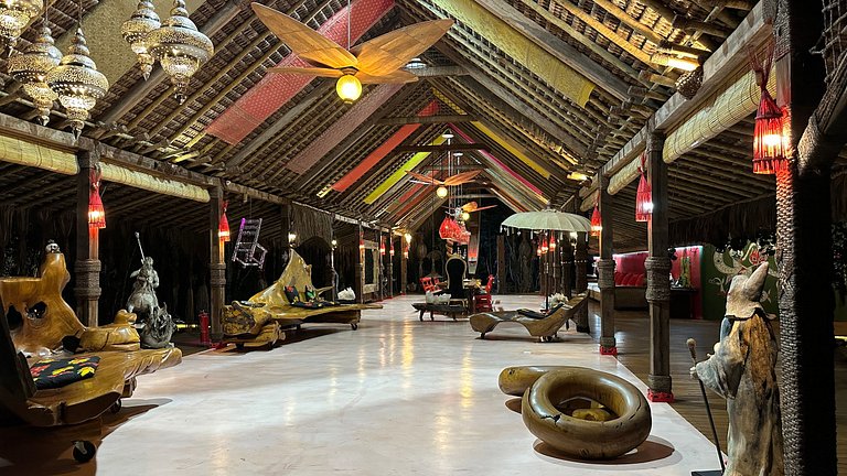 Bah260 - Elegante villa de 6 suítes em Caraíva