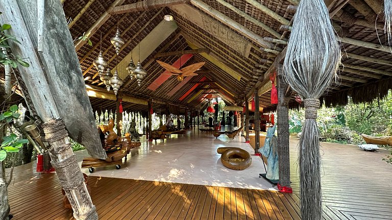 Bah260 - Elegante villa de 6 suítes em Caraíva