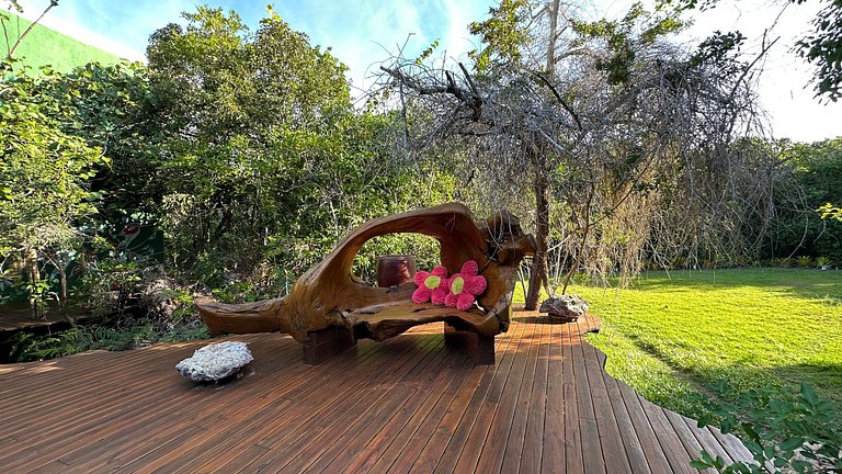 Bah260 - Elegante villa de 6 suítes em Caraíva