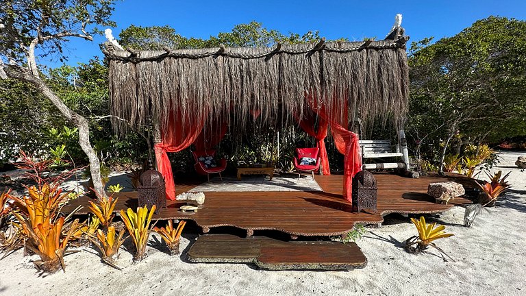 Bah260 - Elegante villa de 6 suítes em Caraíva