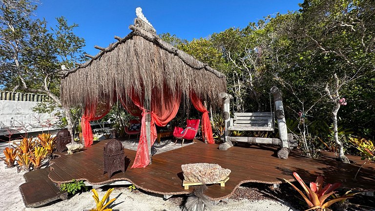 Bah260 - Elegante villa de 6 suítes em Caraíva