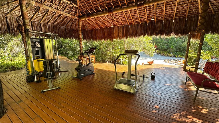 Bah260 - Elegante villa de 6 suítes em Caraíva