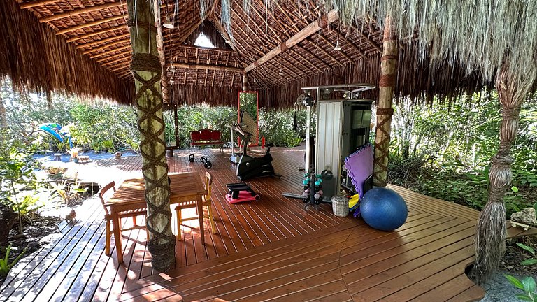 Bah260 - Elegante villa de 6 suítes em Caraíva