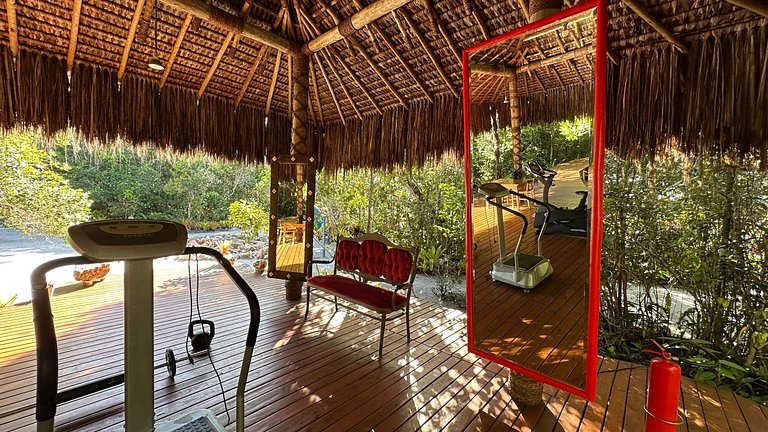 Bah260 - Elegante villa de 6 suítes em Caraíva