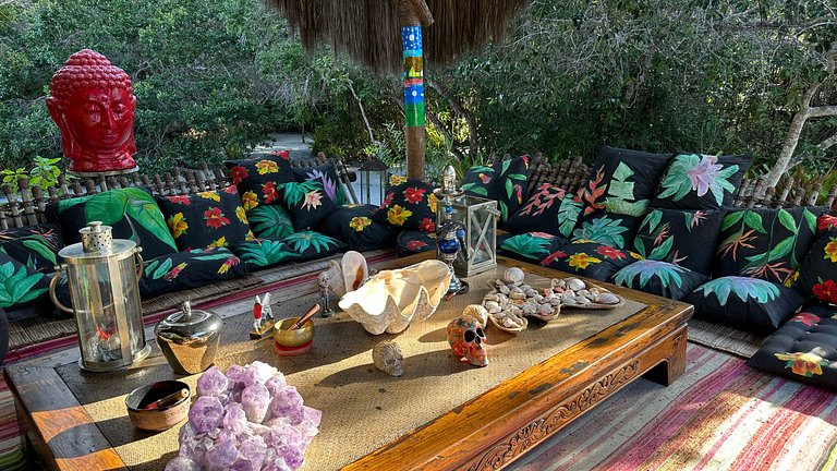 Bah260 - Elegante villa de 6 suítes em Caraíva