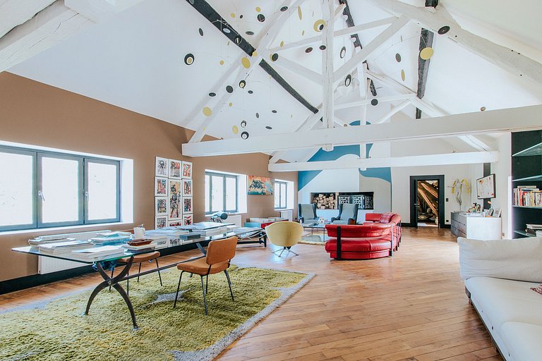 Idf001 - Corps de ferme de prestige à Orgeval