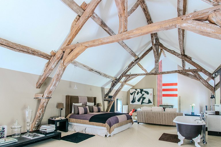 Idf001 - Corps de ferme de prestige à Orgeval