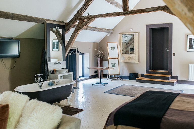 Idf001 - Hacienda de lujo cerca de Paris