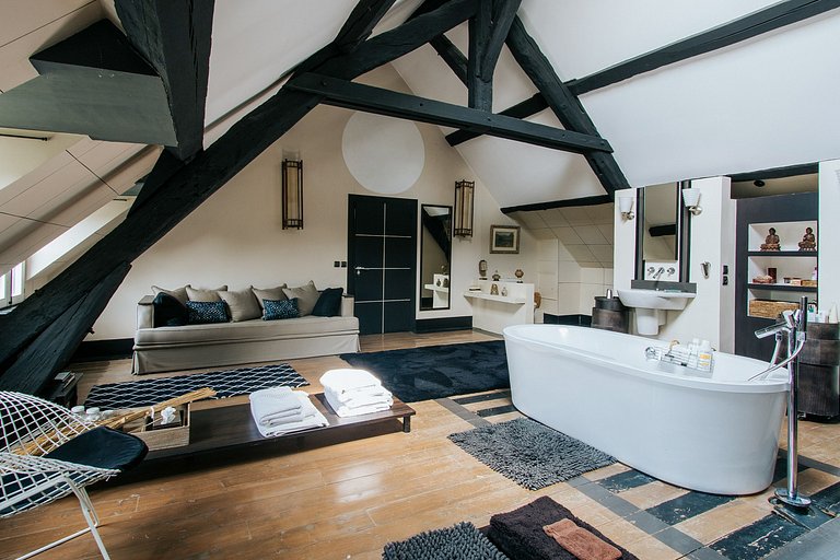 Idf001 - Corps de ferme de prestige à Orgeval