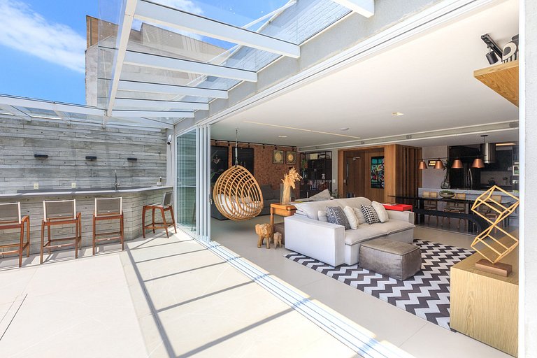 Rio491 - Penthouse de luxe à Jardim Oceânico