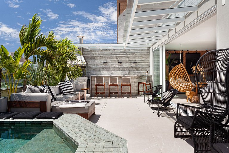 Rio491 - Penthouse de luxe à Jardim Oceânico