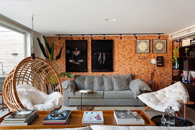 Rio491 - Penthouse de luxe à Jardim Oceânico