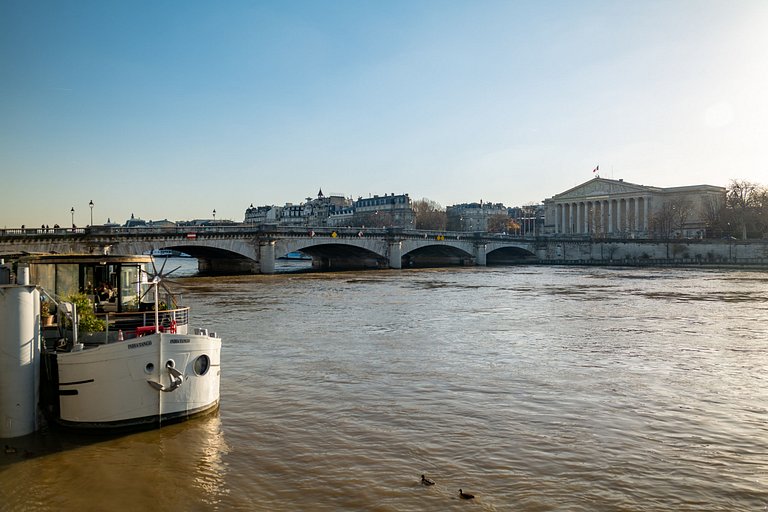 Par054 - Luxury house boat in the heart of Paris