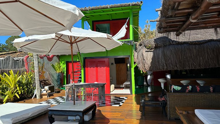 Bah261 - Maison au bord de la rivière à Caraíva