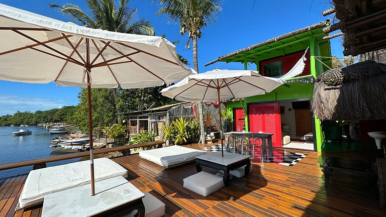 Bah261 - Maison au bord de la rivière à Caraíva