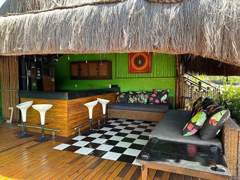 Bah261 - Casa na beira do rio em Caraíva