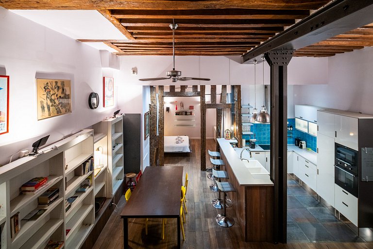 Par049 - Loft caché au cœur des Halles