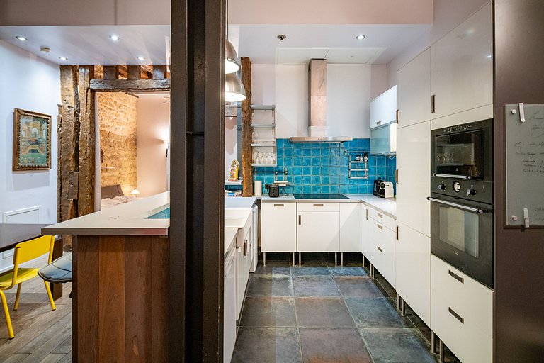 Par049 - Loft escondido no coração de Les Halles