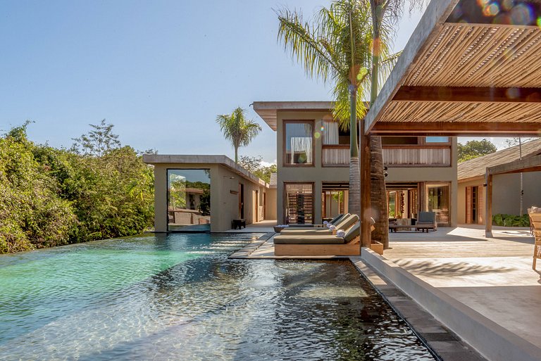 Bah049 - Linda e nova villa de luxo em Trancoso