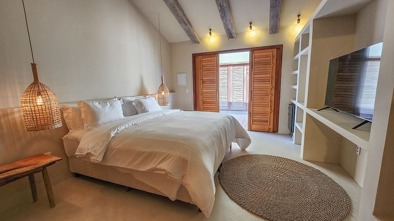 Bah049 - Linda e nova villa de luxo em Trancoso