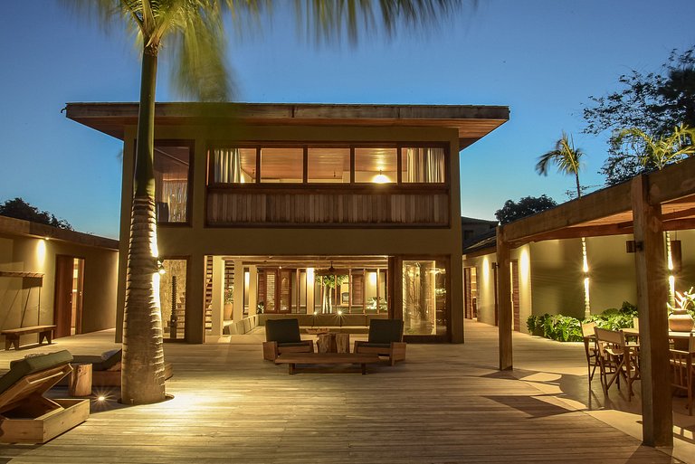 Bah049 - Linda e nova villa de luxo em Trancoso