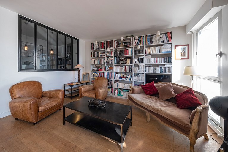 Par163 - Apartamento de 3 habitaciones en Paris